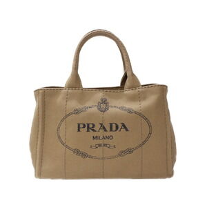 PRADA Canapa Canvas Tabacco Handbag Brown bag card classic shoulder strap